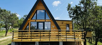 Chiang Mai A-Frame Cabin with private Hot Tub jacuzzi