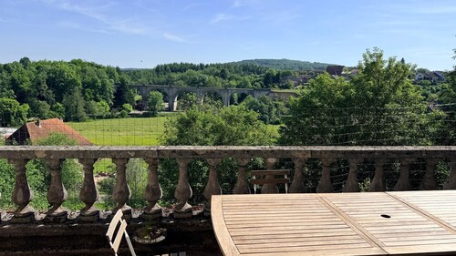 Franche-Comté- Vosges du sud - Chateau 15 people, 7 rooms, 1 DSB, 1SDD