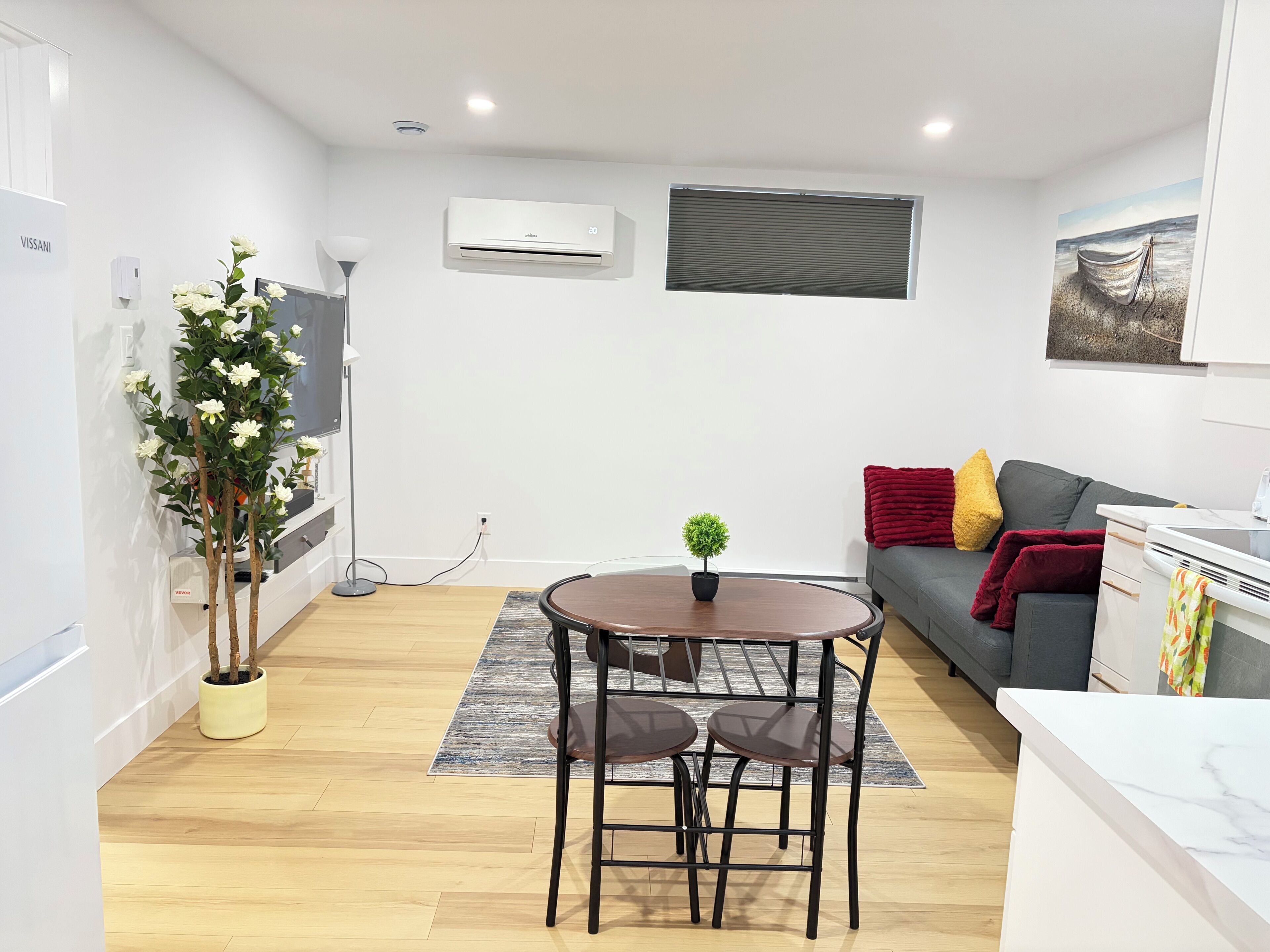 Smart TV, books, stereo, computer monitors