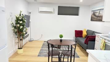 Smart TV, books, stereo, computer monitors