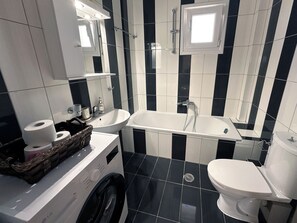 Apartment, 2 Bedrooms, Balcony, Garden View | Bathroom - Altamira II · 10 Guests · Veranda & Sea Views (Zakynthos)