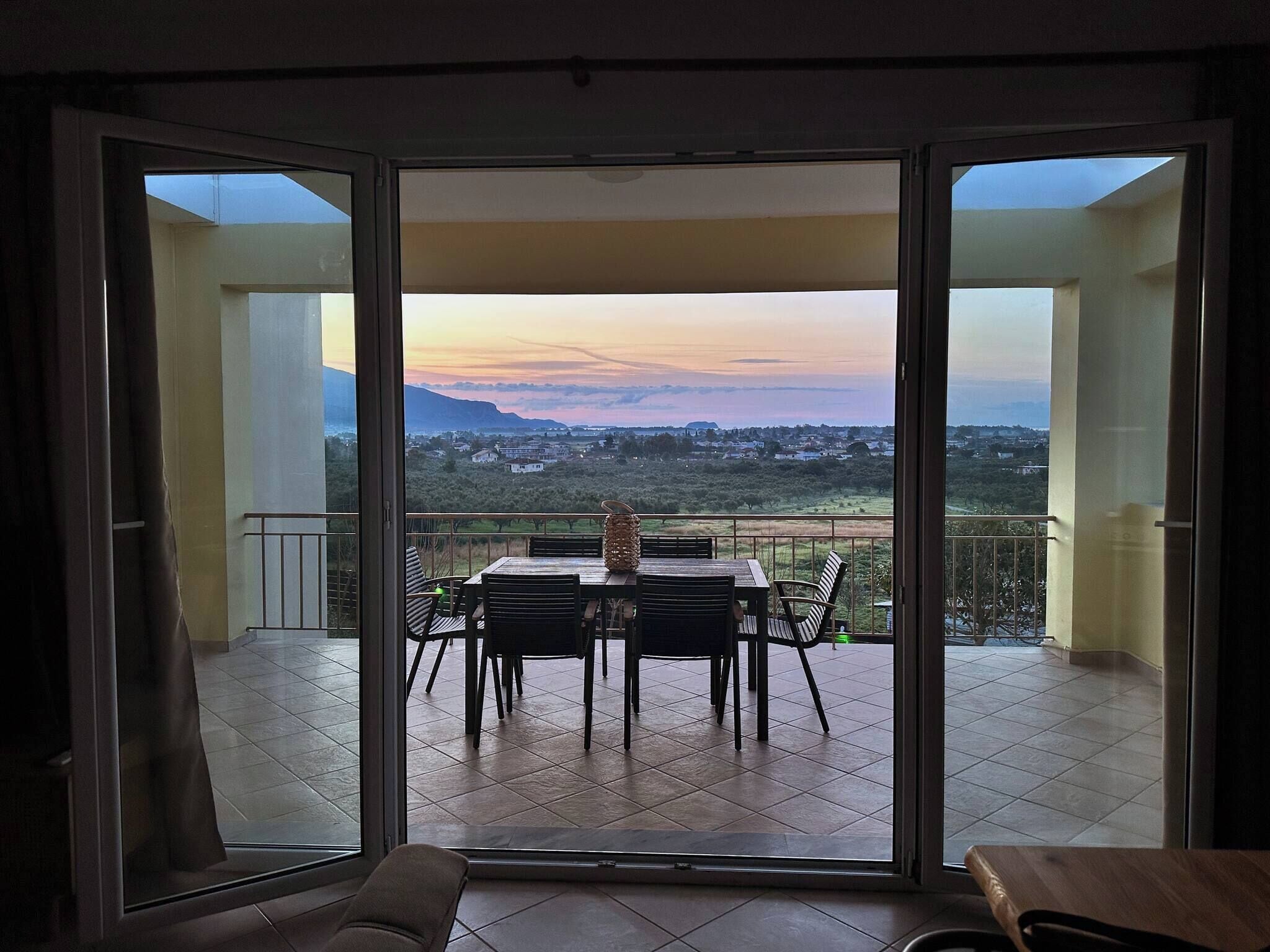 Apartment, 2 Schlafzimmer, Balkon, Gartenblick | Speisen