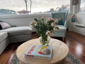 Interior - Exclusive floor in the Villa- XL Terrace - Pool - 400m from the sea (Forte dei Marmi)