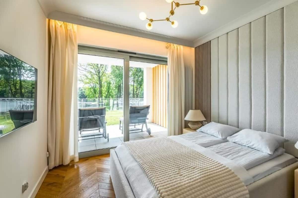 华丽套房, 1 间卧室, 简易厨房, 湖景