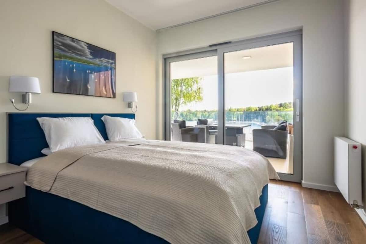 华丽套房, 2 间卧室, 湖景