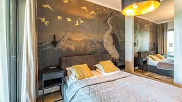 Superior-Suite, 2 Schlafzimmer, Kochnische, Seeblick