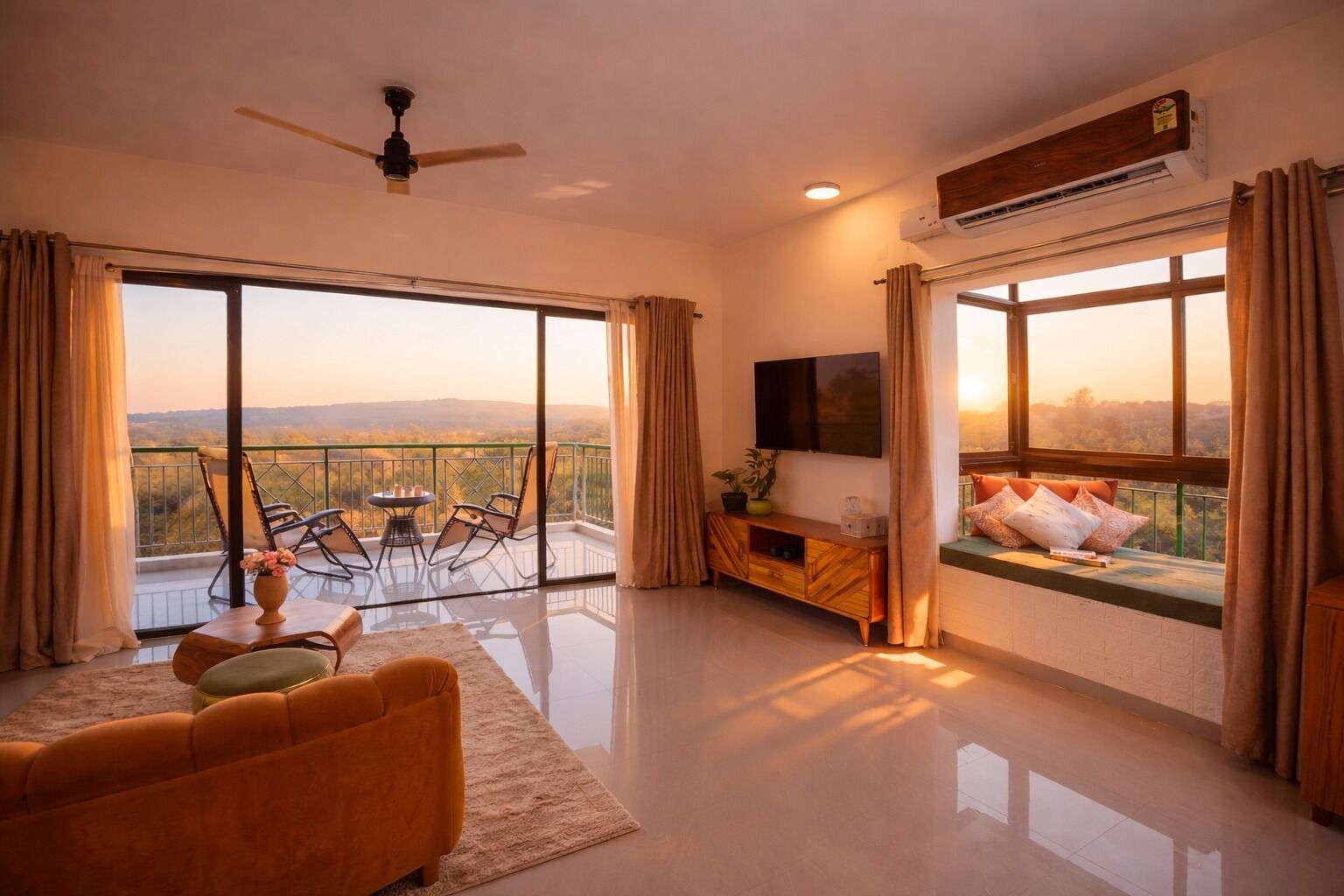 Área de sala de estar