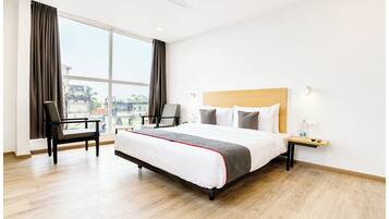 Kahden hengen deluxe-huone (kaksi sänkyä), ilmastointi | Näkymä huoneesta