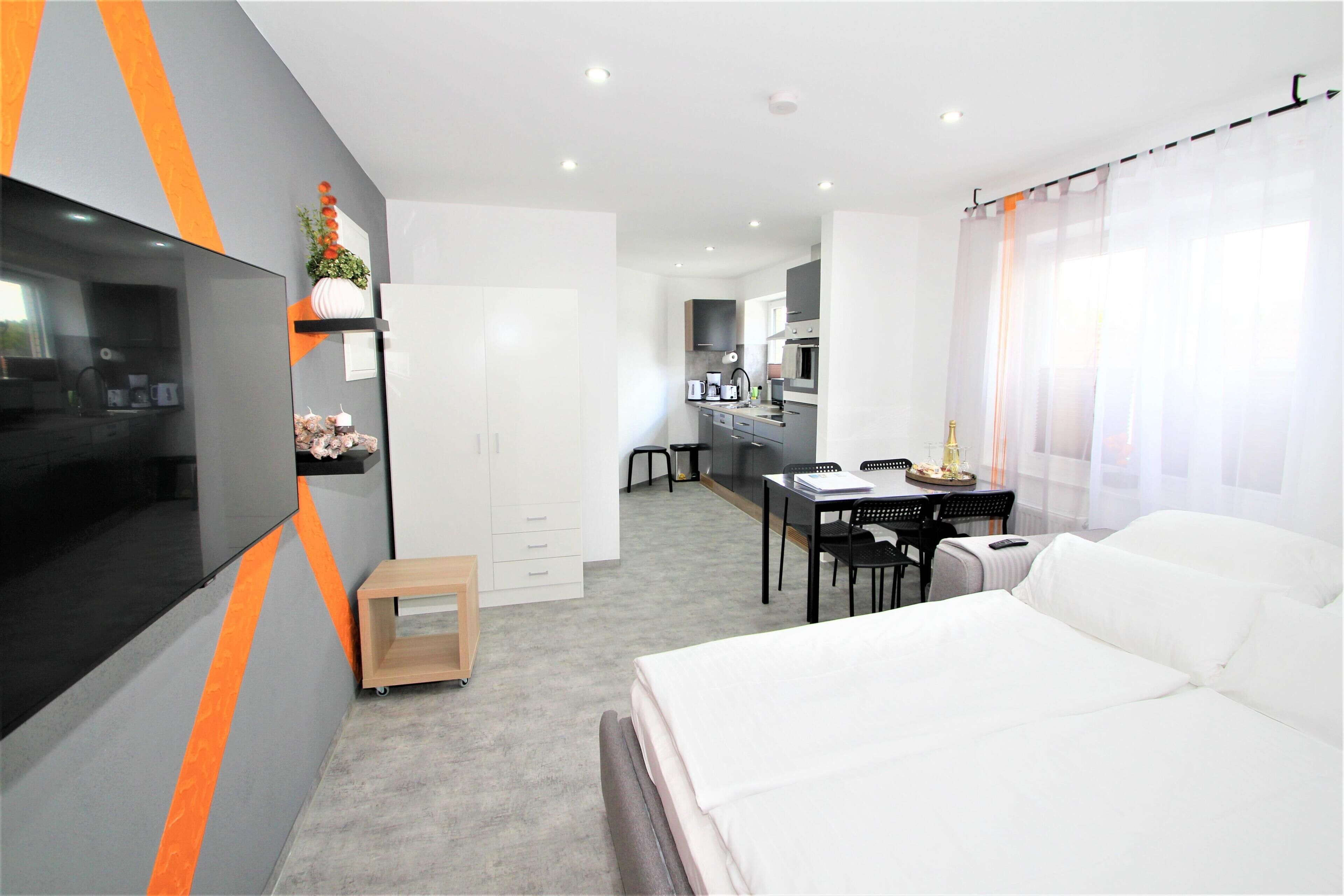 1 bedroom, iron/ironing board, travel crib, free WiFi