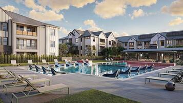 Apartment (2 Bedrooms) | Pool | Seasonal outdoor pool