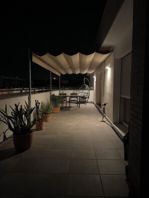 Terrace/patio - Spacious fully equipped penthouse with private terrace in Xàbia / Jávea (Xàbia)