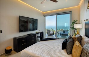 4 bedrooms, desk, iron/ironing board, free WiFi - Oceana Luxury Escape | 3BR/3BA | Ocean Views (Bucerias)