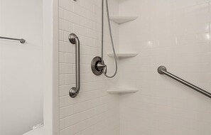 Shower, hair dryer, bidet, towels - Beachfront 1 BR 1.5 BA Unit with a Pool and Fantastic Ocean Views! (Ocean City)