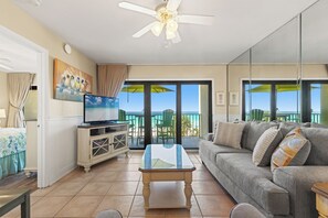 Smart TV - Unit 302 – Gulf-Front 1BR/2BA Condo with Stunning Beach Views | Sleeps 4 (Panama City Beach)