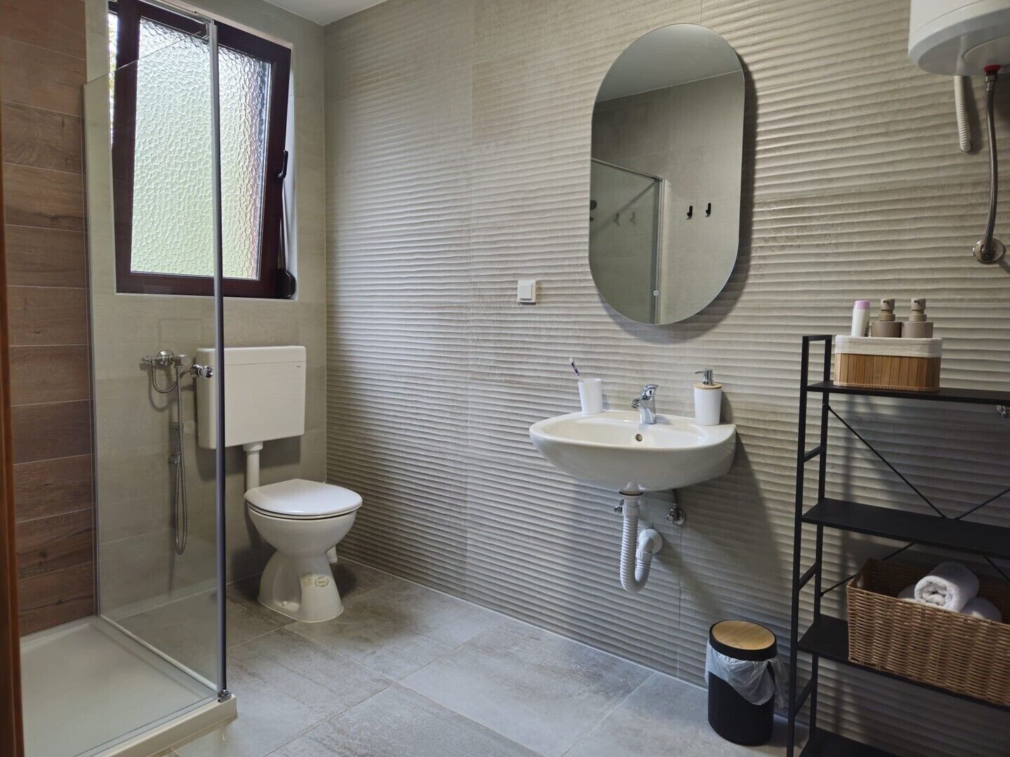 Dusch och handdukar