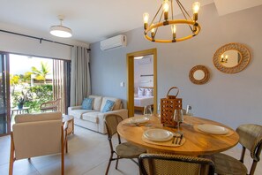 Living area - First floor facing the pool and gym (Punta Cana)