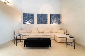 Living area - Casa Philomena - Historic Charm in city center (Noto)