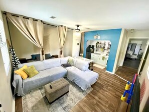 Living area - Stay Together, Full Property, Friendly Host
2 Private Attached Units A & B (Lake City)