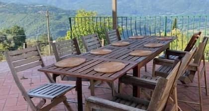 Tuscan Country Villa with Private Pool & Panoramic Views