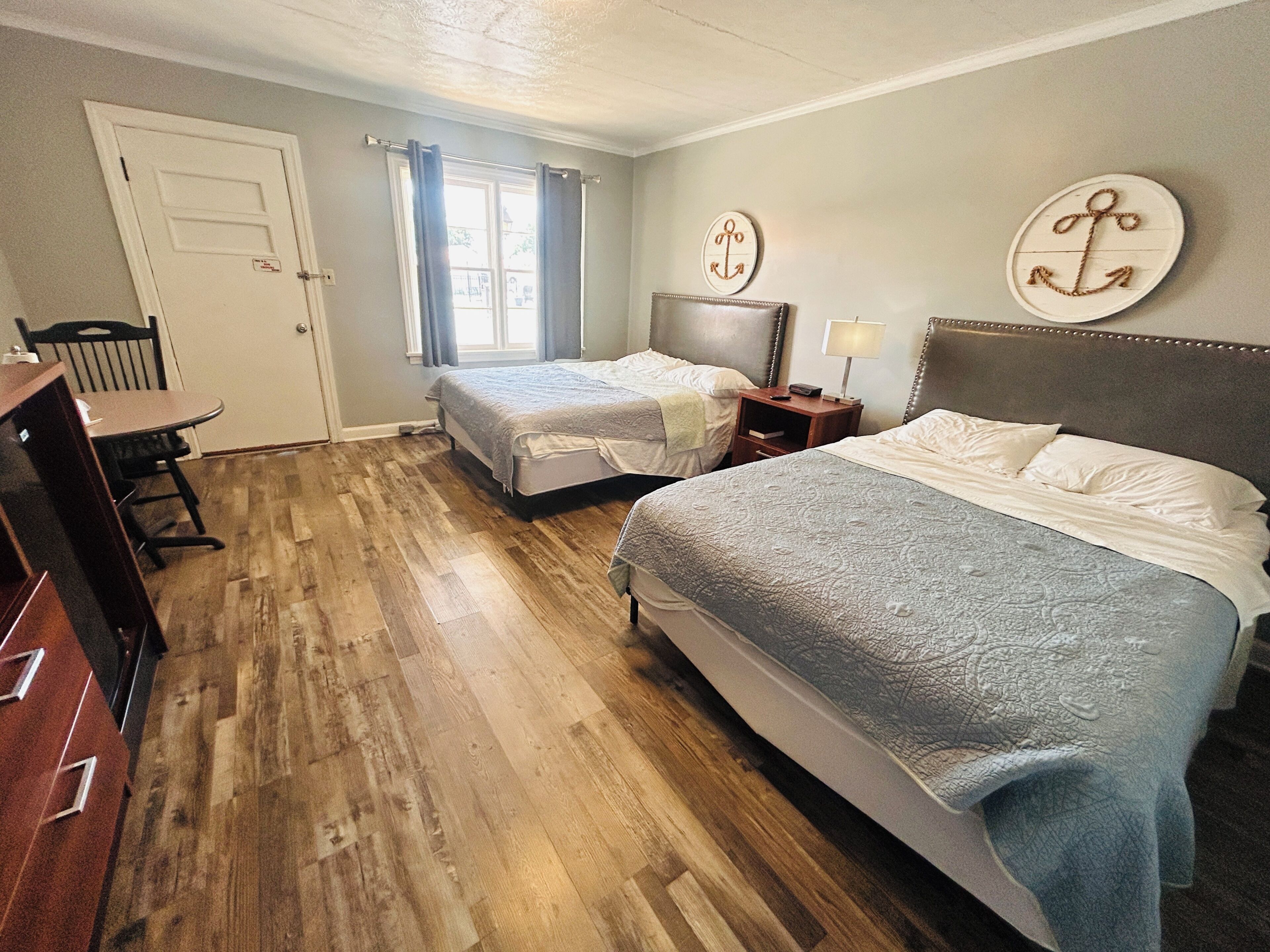 Room, 2 Queen Beds | Desk, iron/ironing board, free WiFi, bed sheets