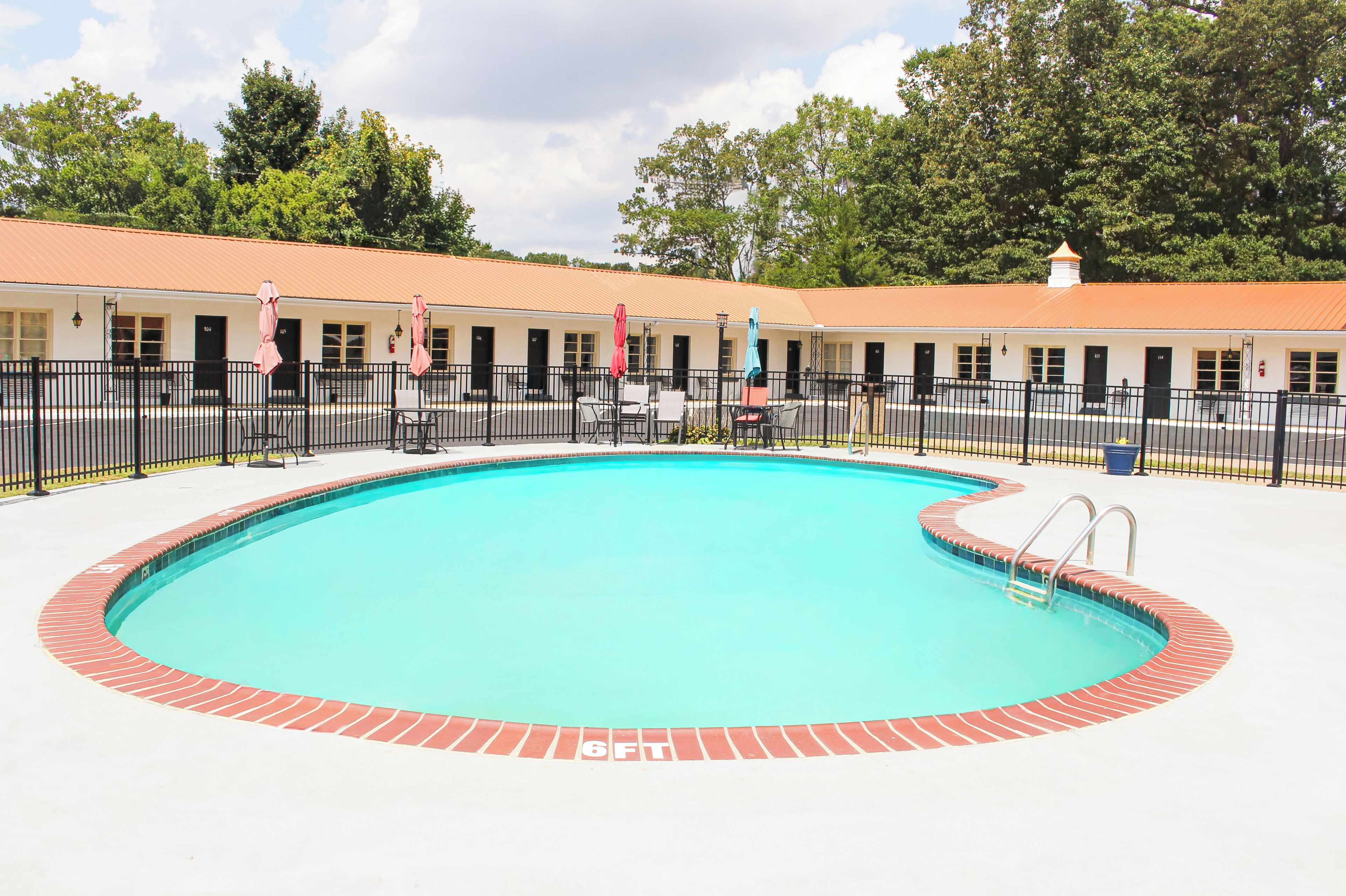 Seasonal outdoor pool