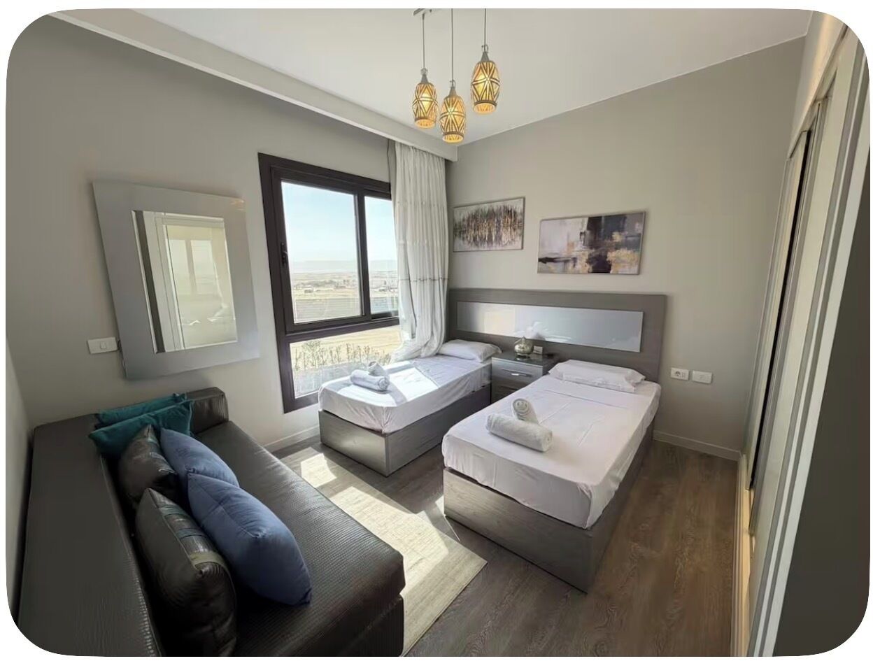 El-gouna Gem  Tranquil 3-bedroom Apartment With Ac In Red Sea Governorate - Hurghada