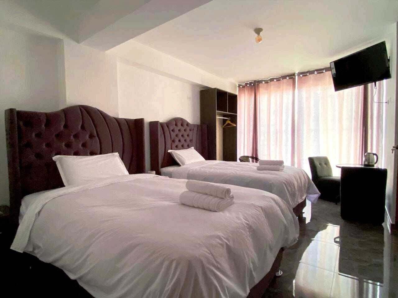 ห้องซูพีเรียทวิน, ระเบียง, วิวภูเขา