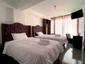 Superior Twin kamer, balkon, uitzicht op bergen