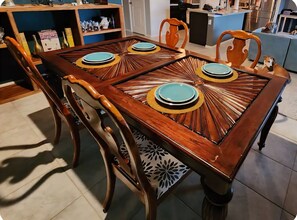 Dining - Pet Friendly Boho Farmhouse Escape fully fenced (Crowley)