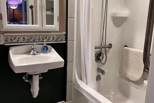 Standard Double Room, Mountain View | Bathroom