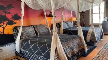 Deluxe Double Room, Mountain View | Iron/ironing board, free wired Internet