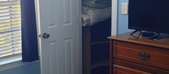 Cozy 1-bedroom & bathroom in shared residence in coastal Beaufort, NC.