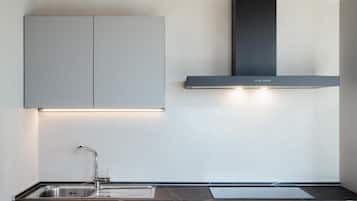 Apartamento, vistas a la piscina | Cocina privada