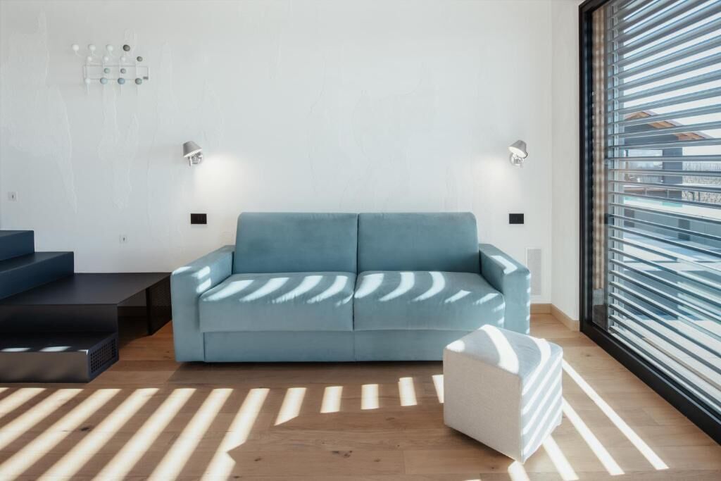 Superior Apartment, Balcony, Pool View | Living area