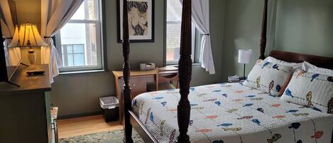 1 habitación, tabla de planchar con plancha, wifi y ropa de cama