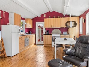 Fridge, dishwasher, cookware/dishes/utensils - "Swea" - 2.5km from the sea by Interhome (Højby)
