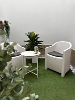 Habitación clásica doble | Terraza o patio