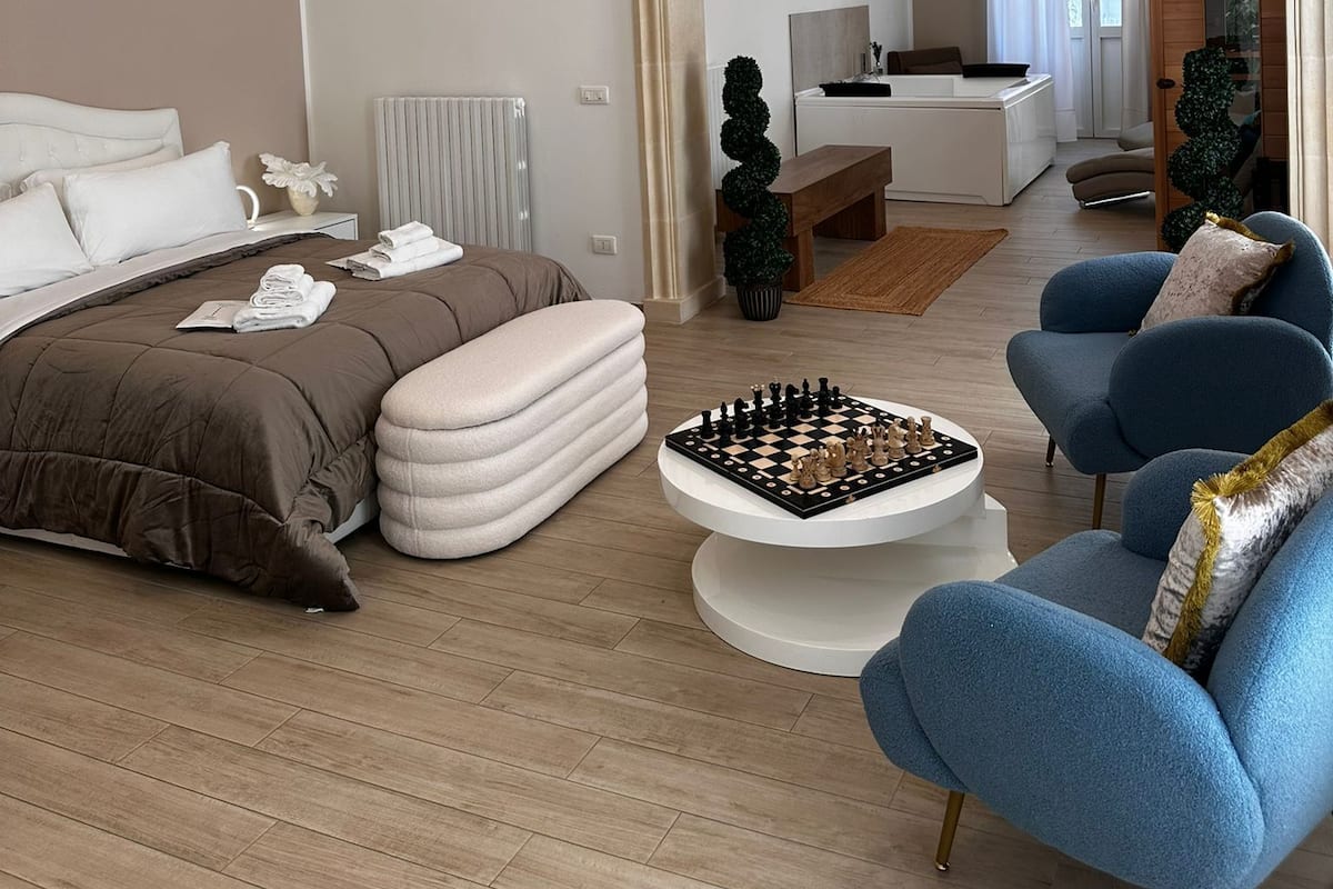 Kahden hengen deluxe-huone, parveke, kaupunkinäköala