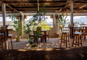 Outdoor dining - Golden Europe Hotel (Dahab)