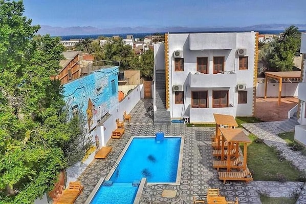 Apartment, Balcony, Pool View | Pool | Outdoor pool
