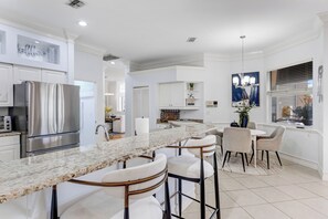 Private kitchen - Spacious 4-bedroom Pool Home in Naples Florida (Naples)