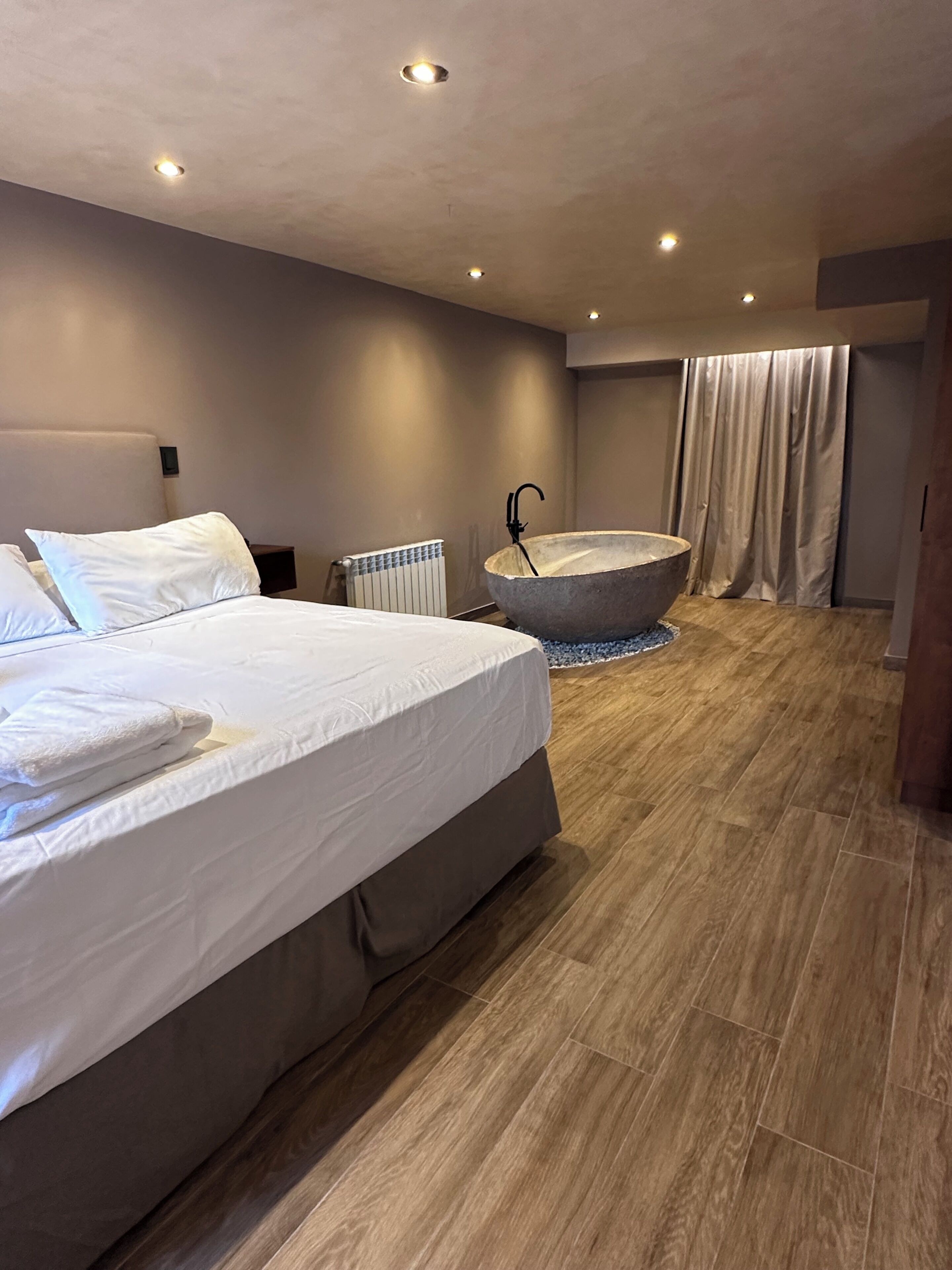 Monolocale Deluxe, vista cortile