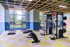 Fitness facility - Luxury Skyline Apartment Kilimani- Balcony, Fast Wi-Fi, Pool & Gym (Nairobi)