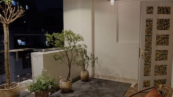 Kamar Standar, balkon, pemandangan kota | Teras/patio