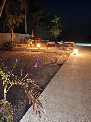 Terrace/patio - House with sea view (Cap Skirring)