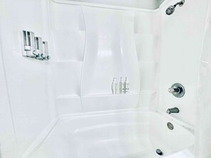 Condo, Multiple Beds, Balcony, Ocean View (Sandy Seawall Escape) | Bathroom - Sandy Seawall Escape Resort (Galveston)
