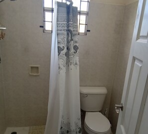 Towels, soap, toilet paper - 2-bedroom apartment in beautiful Christ Church with AC comfort. (Christ Church)