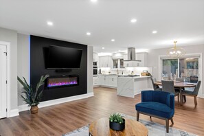Interior - Aetheria | Swim Spa Wellness Retreat for Two| King Suite+Fire pit +Gazebo+Nature (Niagara Falls)