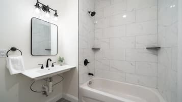 Towels, soap, toilet paper