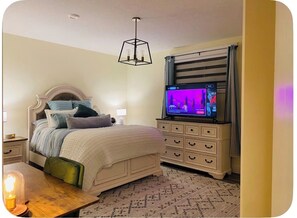 1 chambre, fer et planche à repasser, Wi-Fi, literie fournie